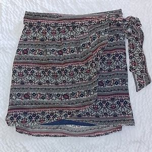 MNG casual Wrap Skirt